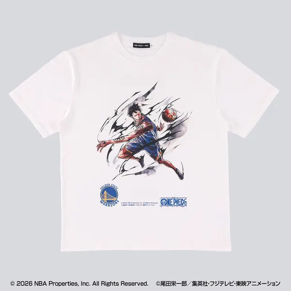 One Piece x NBA T-Shirt Collection Drops on Premium Bandai