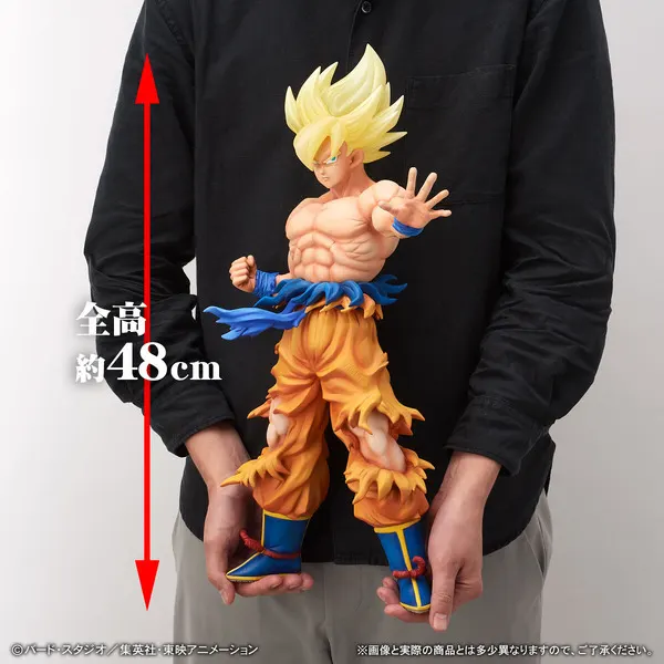 48cm Super Saiyan Goku Figure Returns in Bandai Lottery