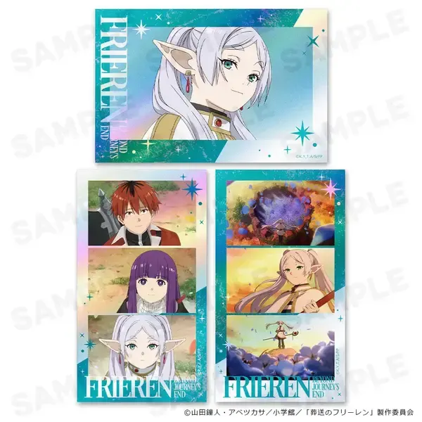 Frieren Hologram Stickers Revisit Himmel's 'Proposal' Scene