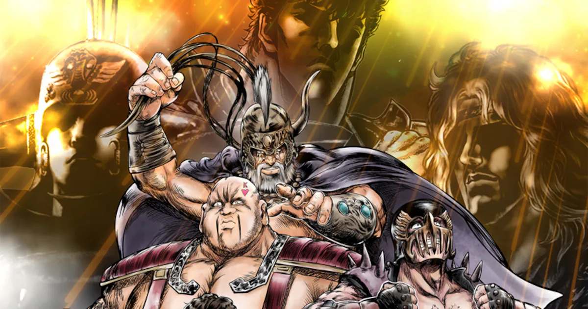 Comédia dos Capangas de 'Hokuto no Ken' Retorna em 6 de Julho