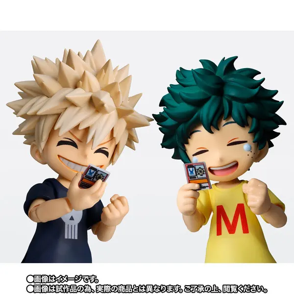 Childhood Deku and Bakugo S.H.Figuarts Set Opens Preorders