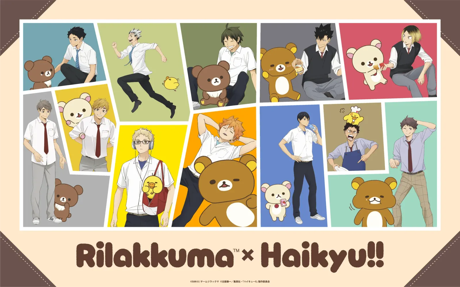 Haikyu!! and Rilakkuma Crossover Hits 5 Cities in November