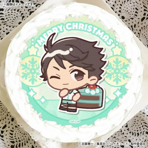 Haikyu!! Rival Players Star on PRIROLL Christmas Cakes