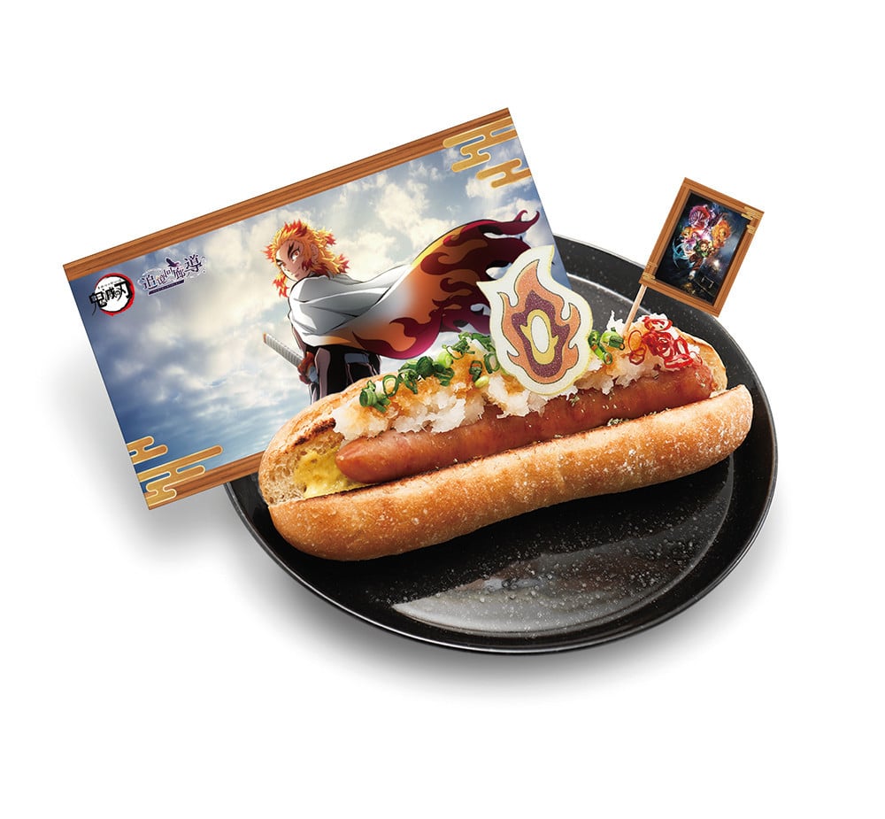 Demon Slayer Pop-Up Has a 'Set Your Heart Ablaze' Hot Dog
