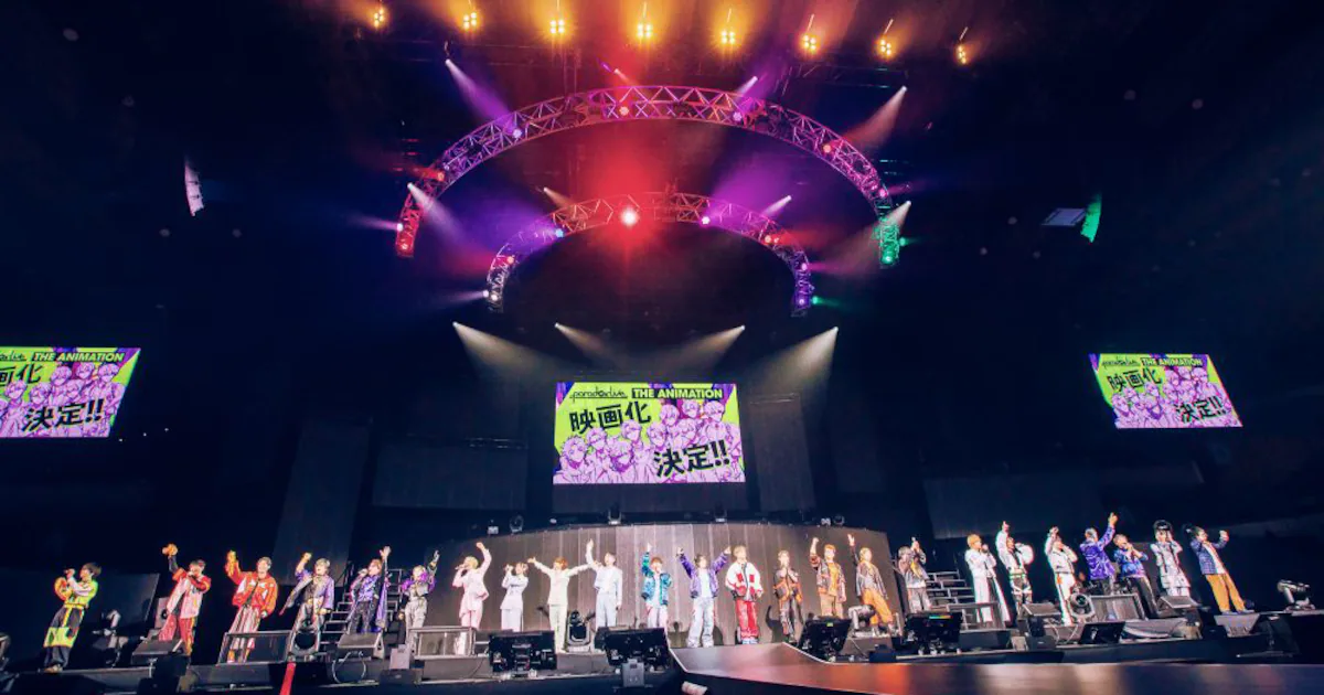 El anime 'Paradox Live' anuncia película en un show en arena que marca récord