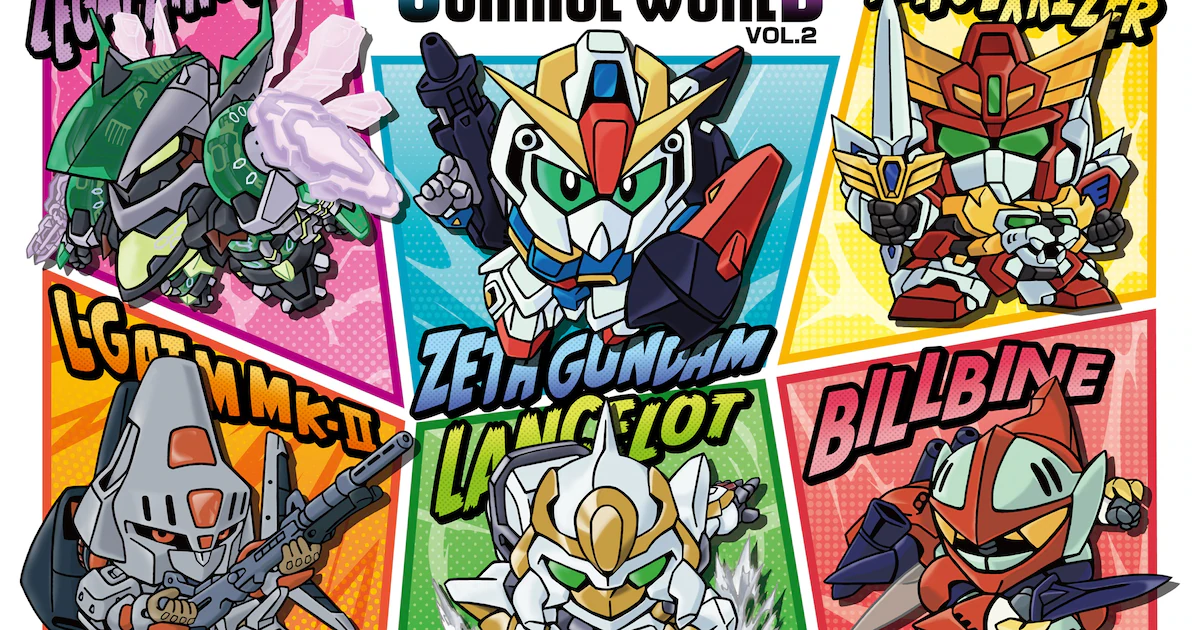 Zeta Gundam Leads Sunrise Chibi Robot Fair's Second Wave