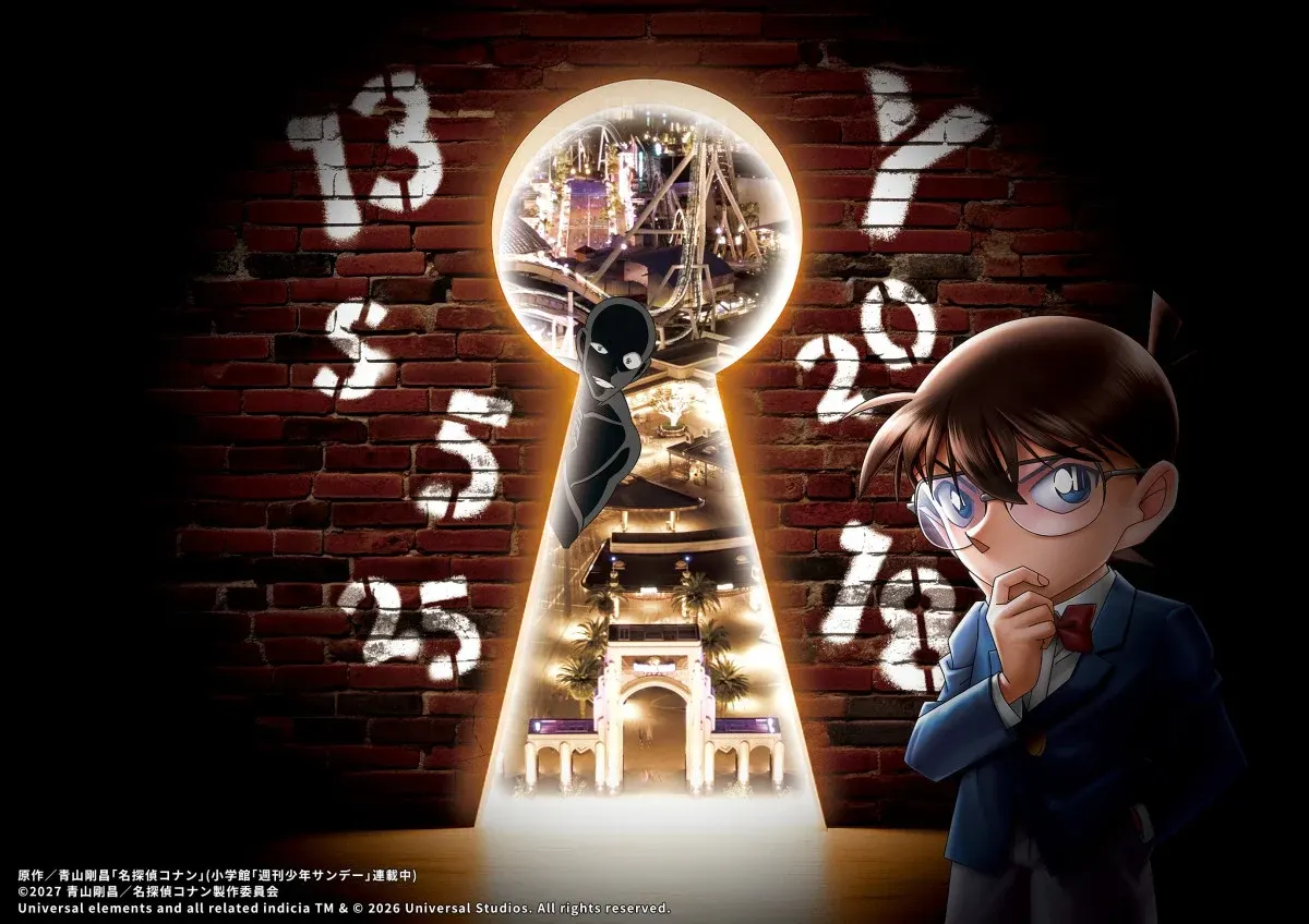 Universal Studios Japan anuncia Detective Conan World para 2027