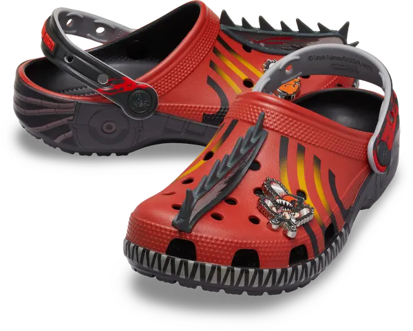 Chainsaw Man tiene su primera colaboración con Crocs: cuatro zuecos