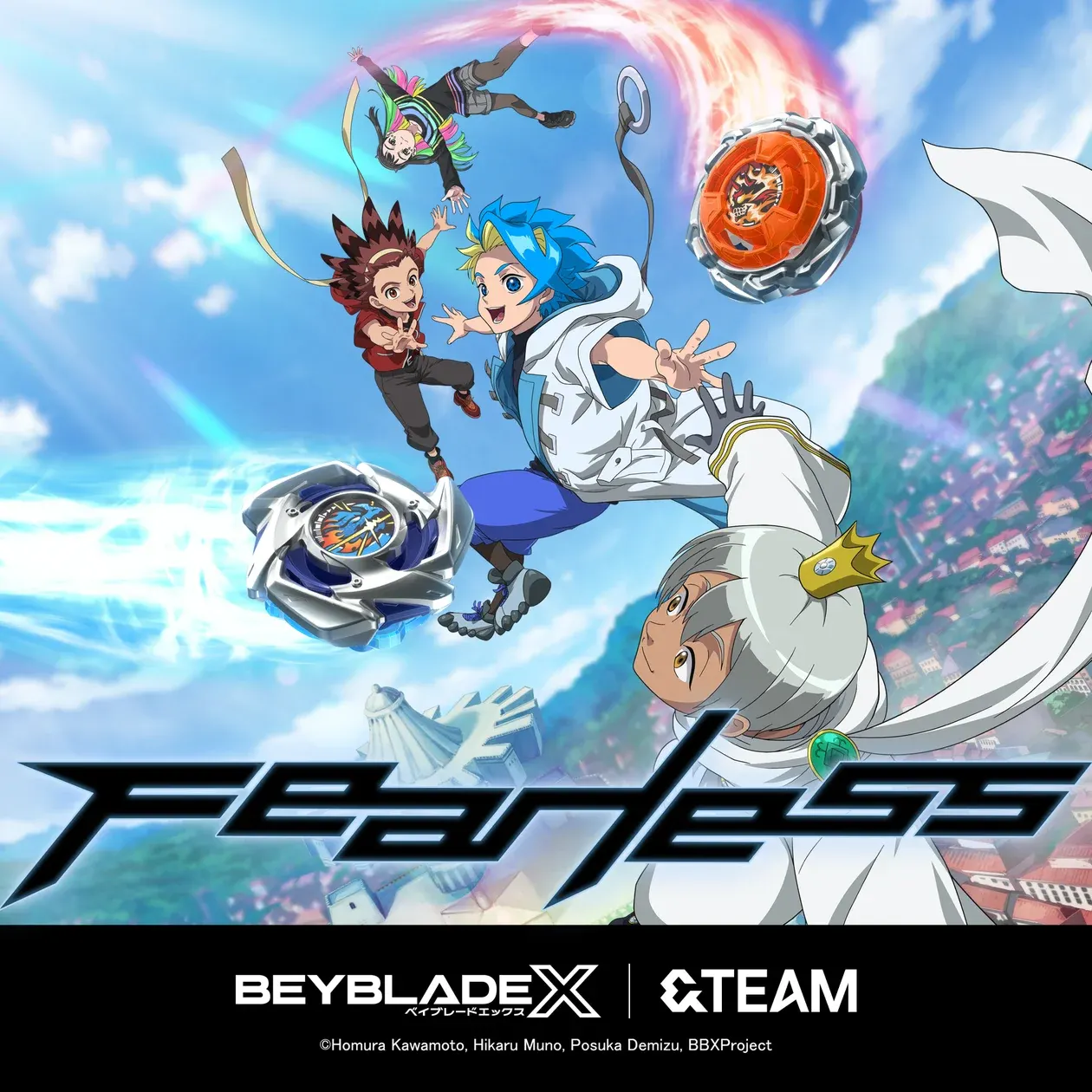 Beyblade X Bey Kingdom Arc Debuts October 9, &TEAM Sings OP