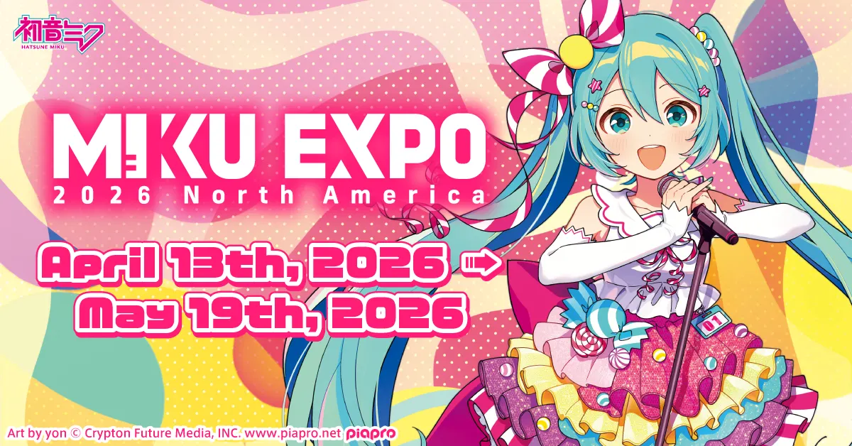 Hatsune Miku Returns to North America for 15-City Tour in 2026
