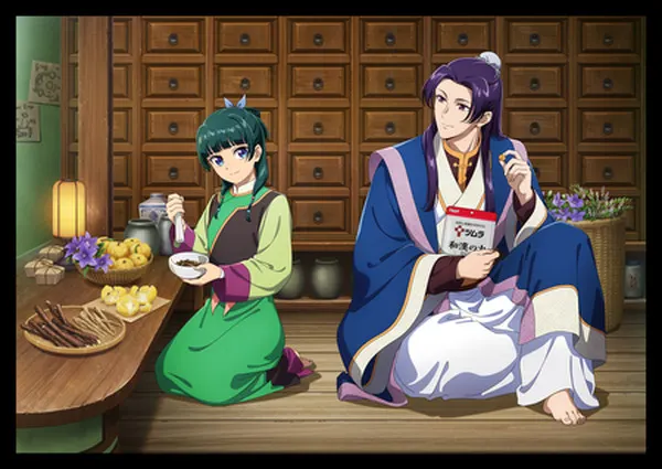 Apothecary Diaries Film Gets Tsumura Throat Drop Campaign