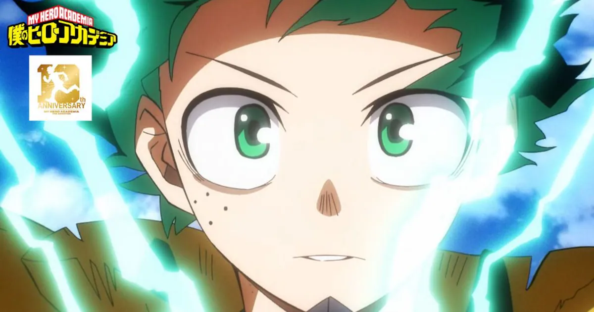 'My Hero Academia' Celebrates 10 Years With Deku Tribute