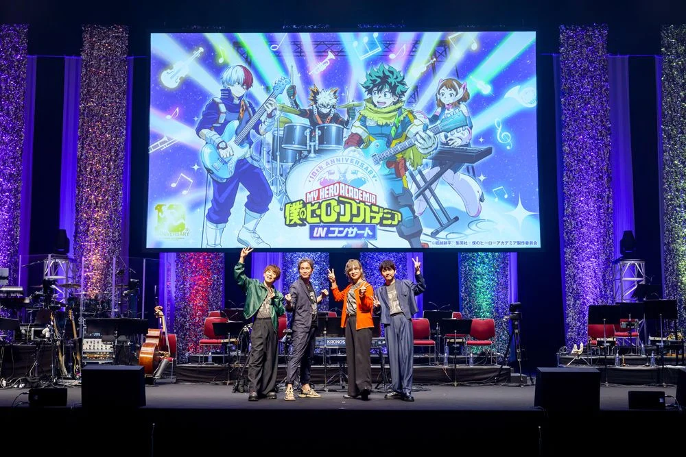 El concierto de My Hero Academia reúne a 8,000 fans en Yokohama