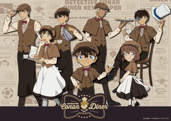 Detective Conan Diner Trains Run on Two Tokyu Lines