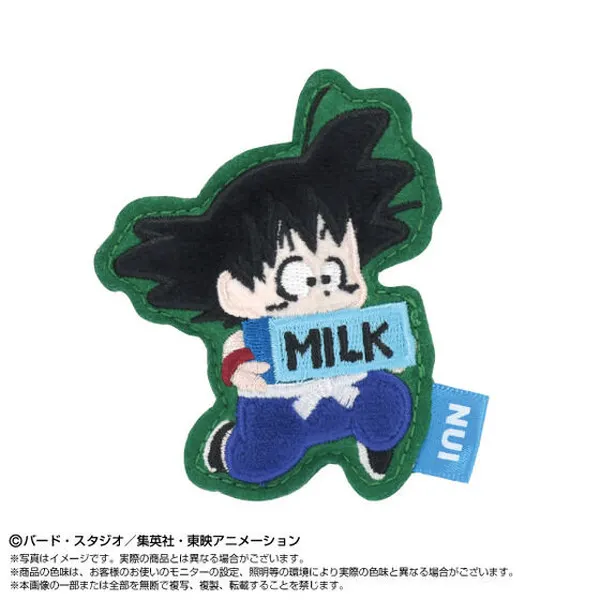 Dragon Ball Badge Set Puts Goku and Krillin on Milk Duty