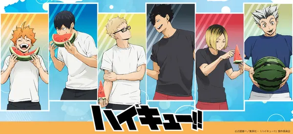 'Haikyu!!' Watermelon Summer Merch Ships September 2026