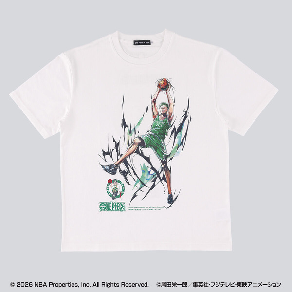 One Piece x NBA T-Shirt Collab Closes Preorders on July 12