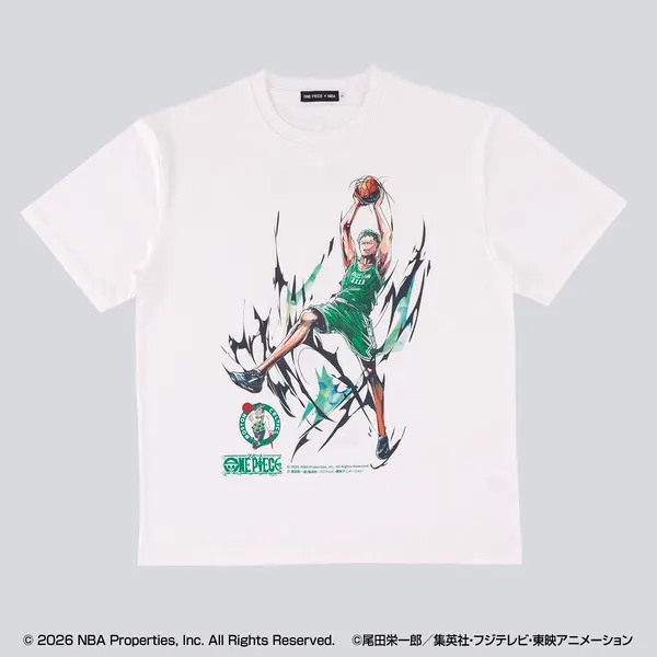 One Piece x NBA T-Shirt Collab Closes Preorders on July 12