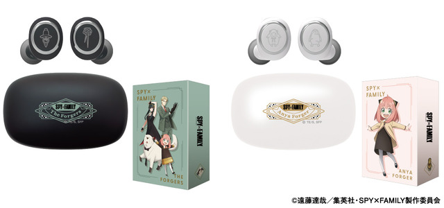 SPY×FAMILY Wireless Earbuds Feature Anya Voice Guidance
